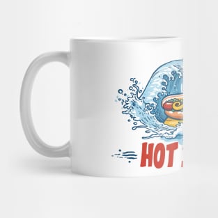 HOT DOGGIN' Wave Rider Mug